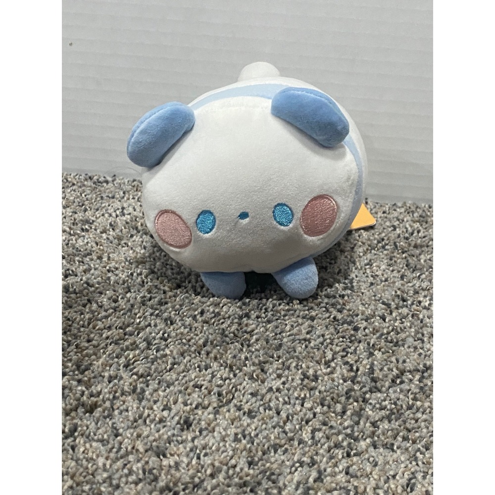 Plush Toy Mochi Fuwa! Unisex Blue New Kawaii Coro Coro Panda Small